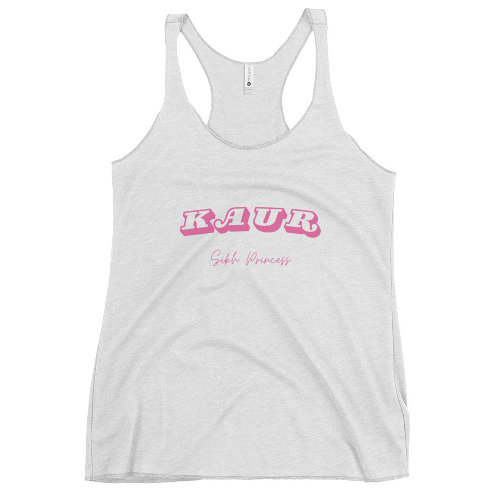 Kaur Sikh Princess (Women's Racerback Tank)