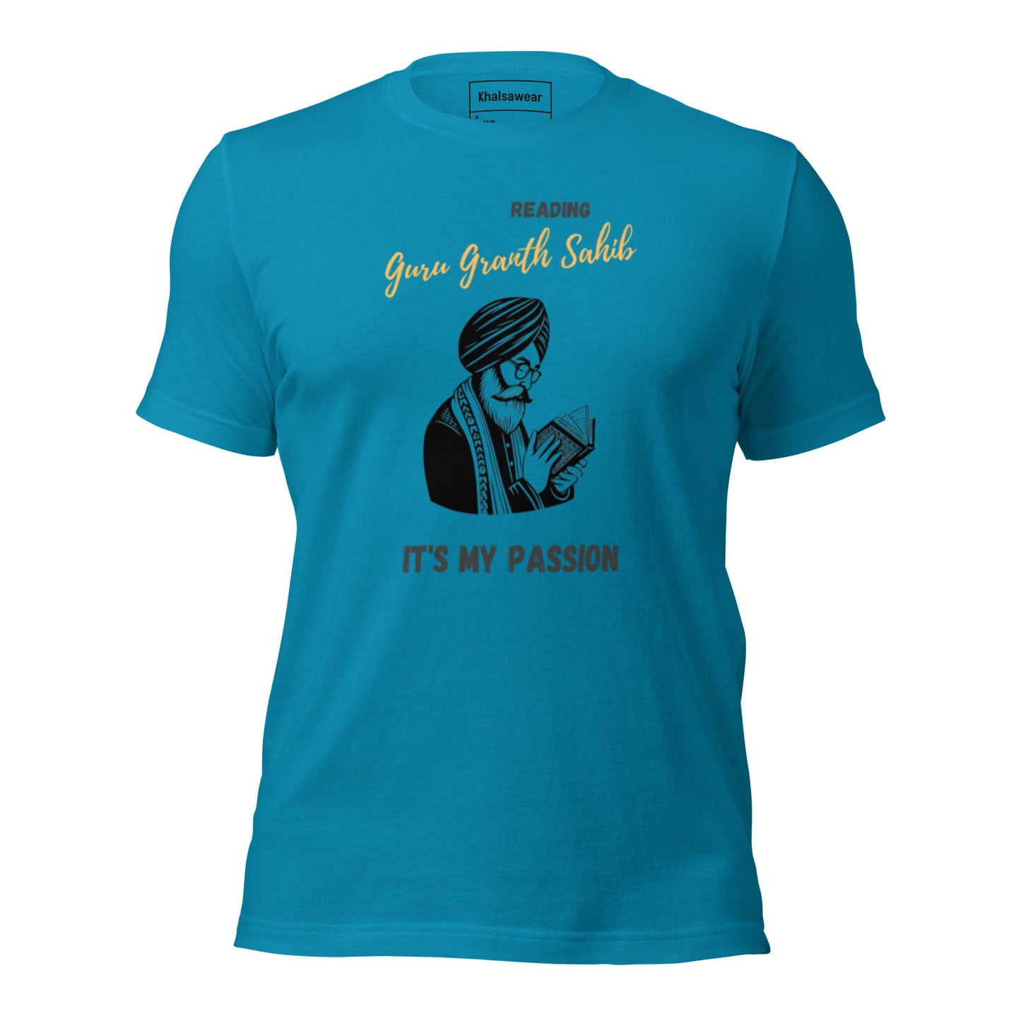 Reading Guru Granth Sahib (Unisex t-shirt)