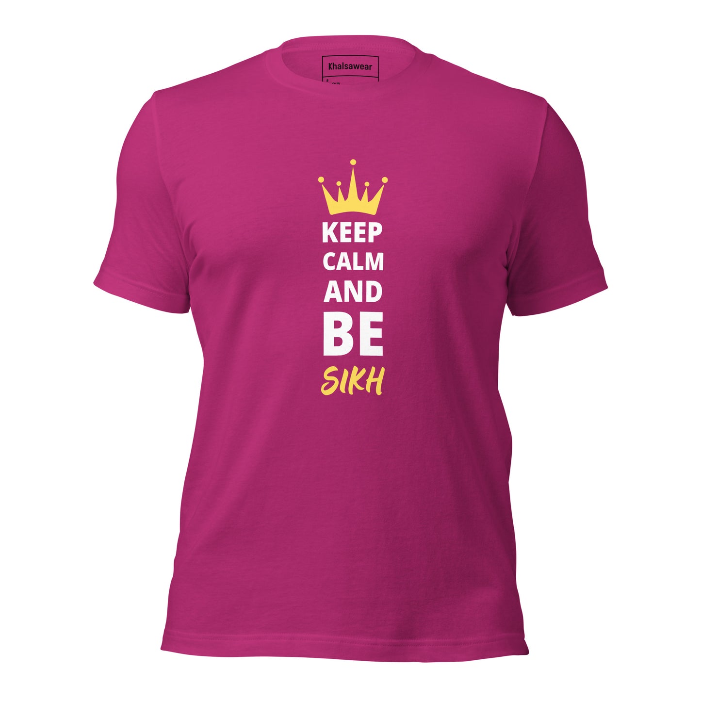 Keep Calm and Be Sikh (Unisex t-shirt)