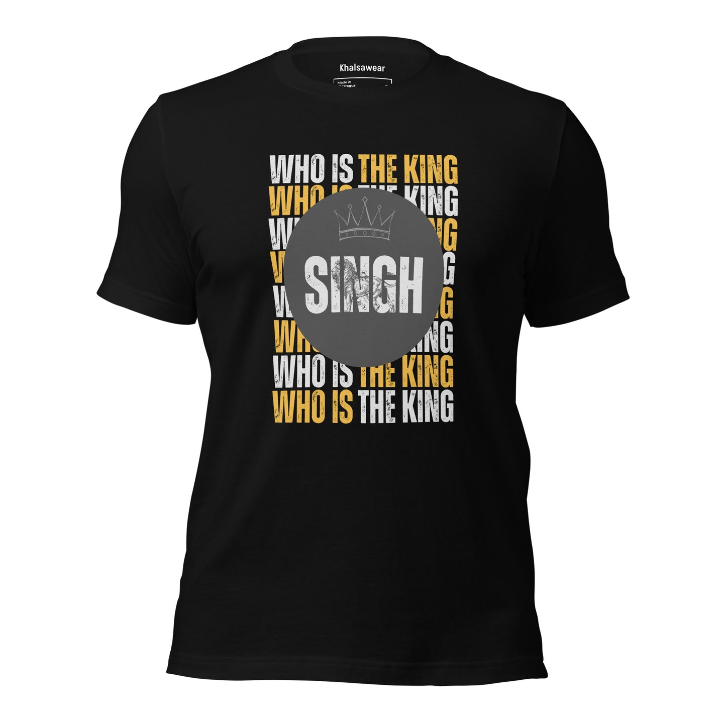 WhoIsKingSingh (Unisex t-shirt)