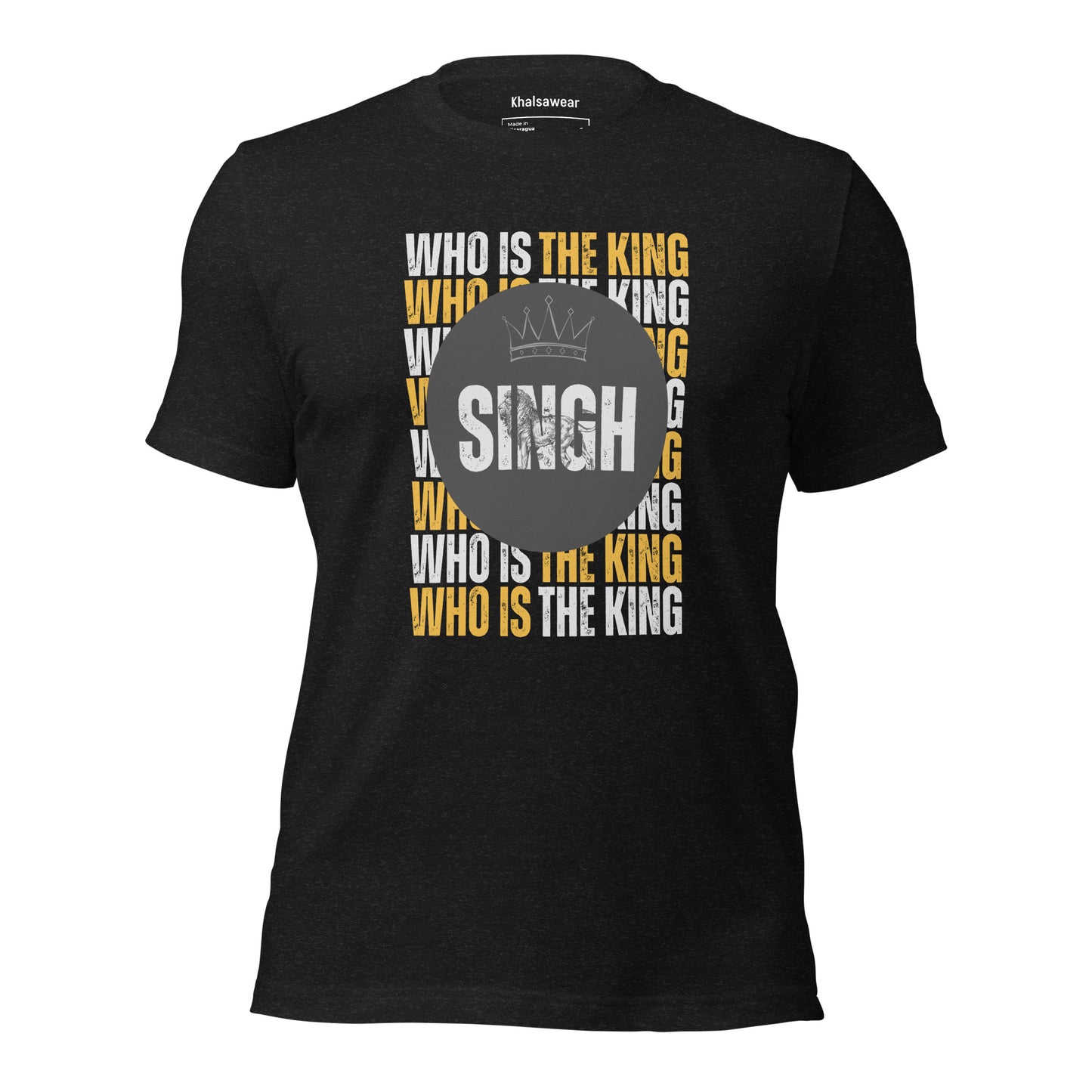 WhoIsKingSingh (Unisex t-shirt)