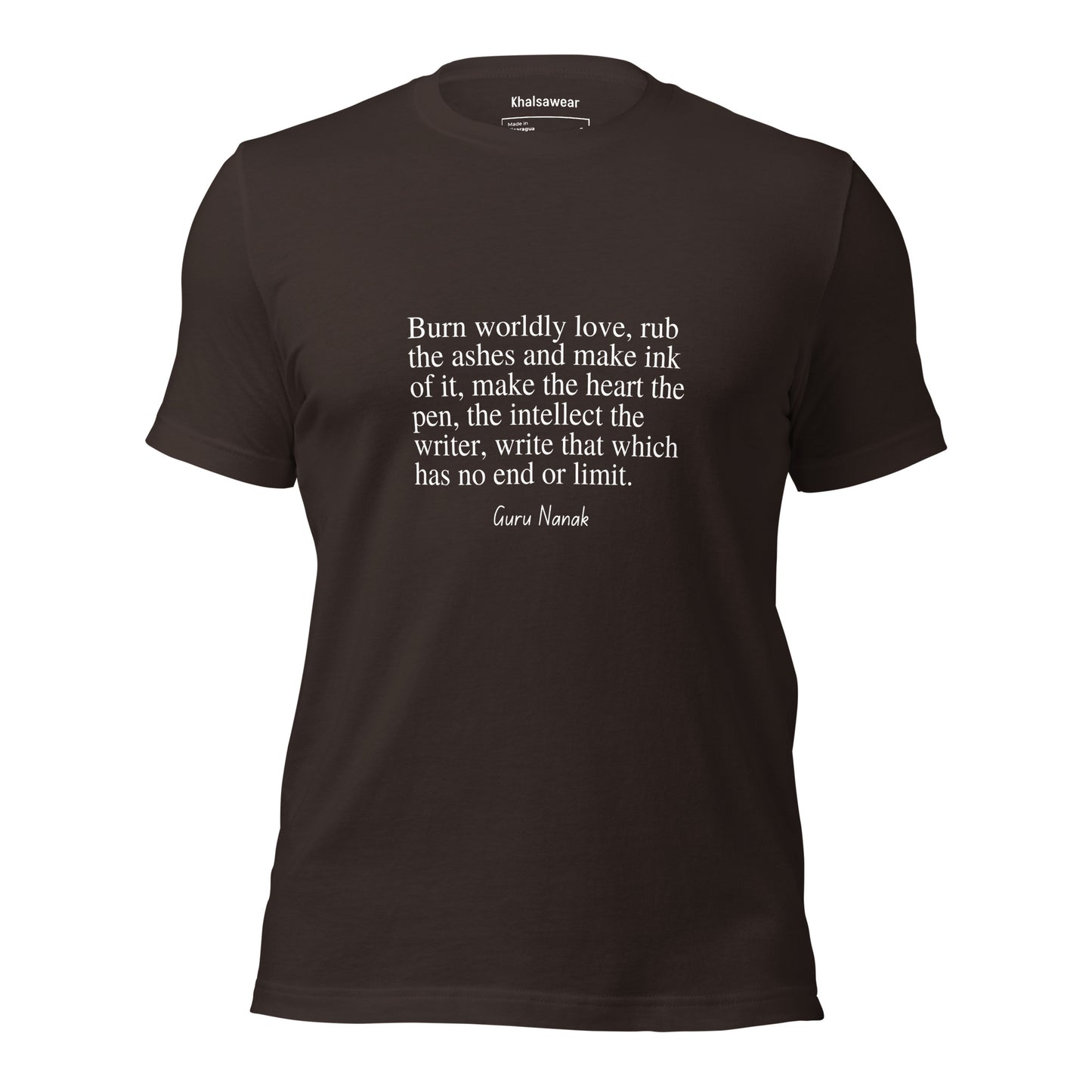 Nanak Quotes (Unisex t-shirt)