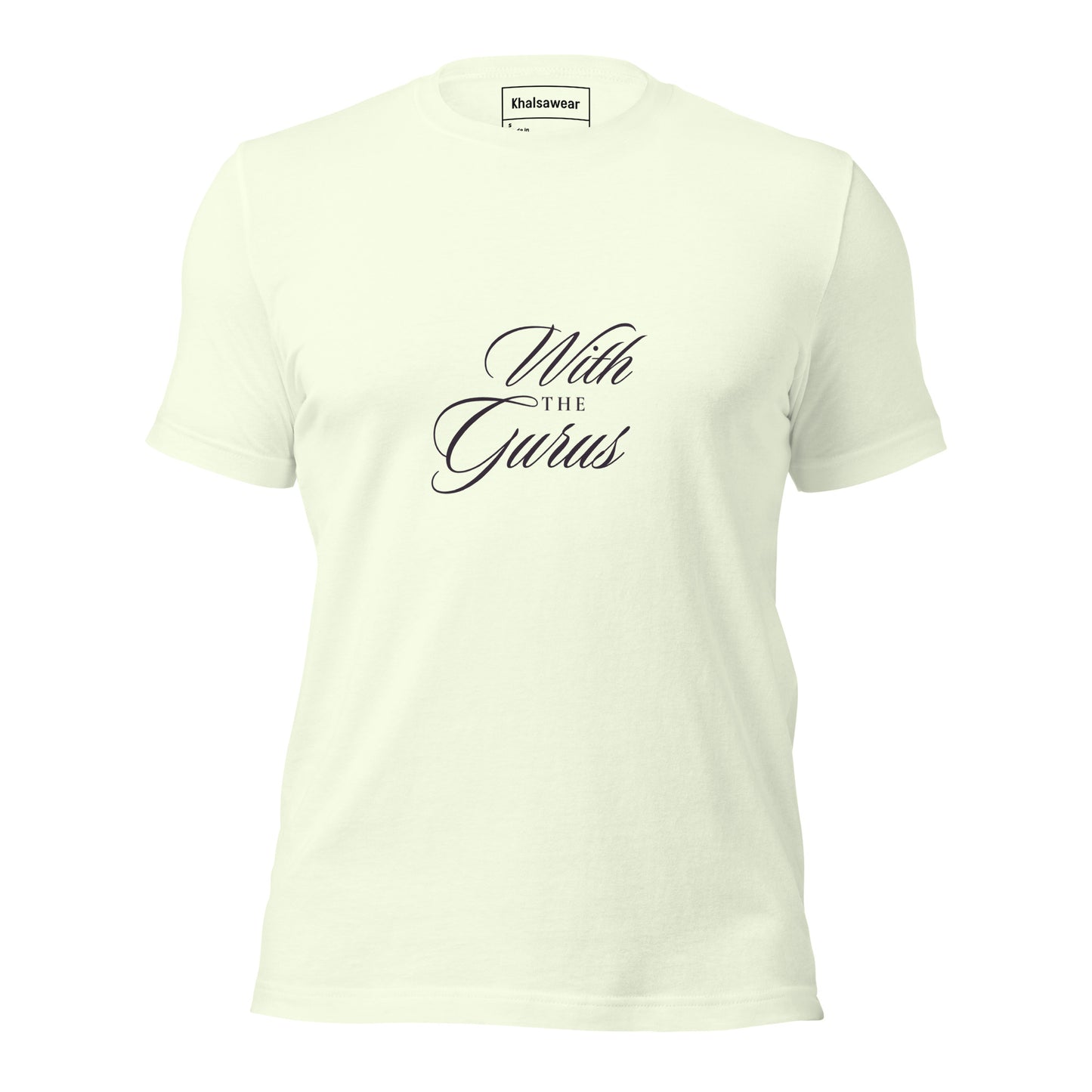 With the Gurus (Unisex t-shirt)