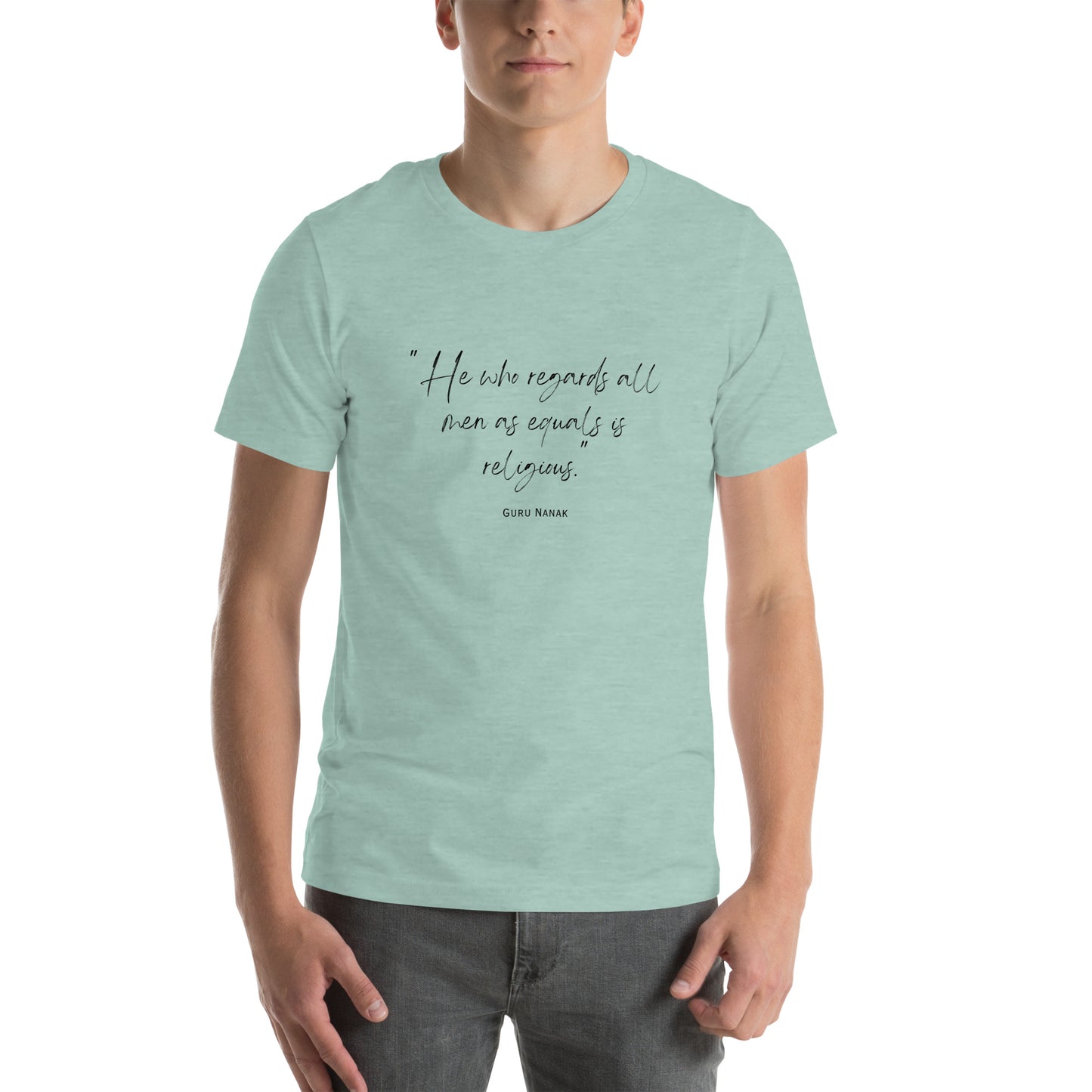 Guru Nanak Quote (Unisex t-shirt)