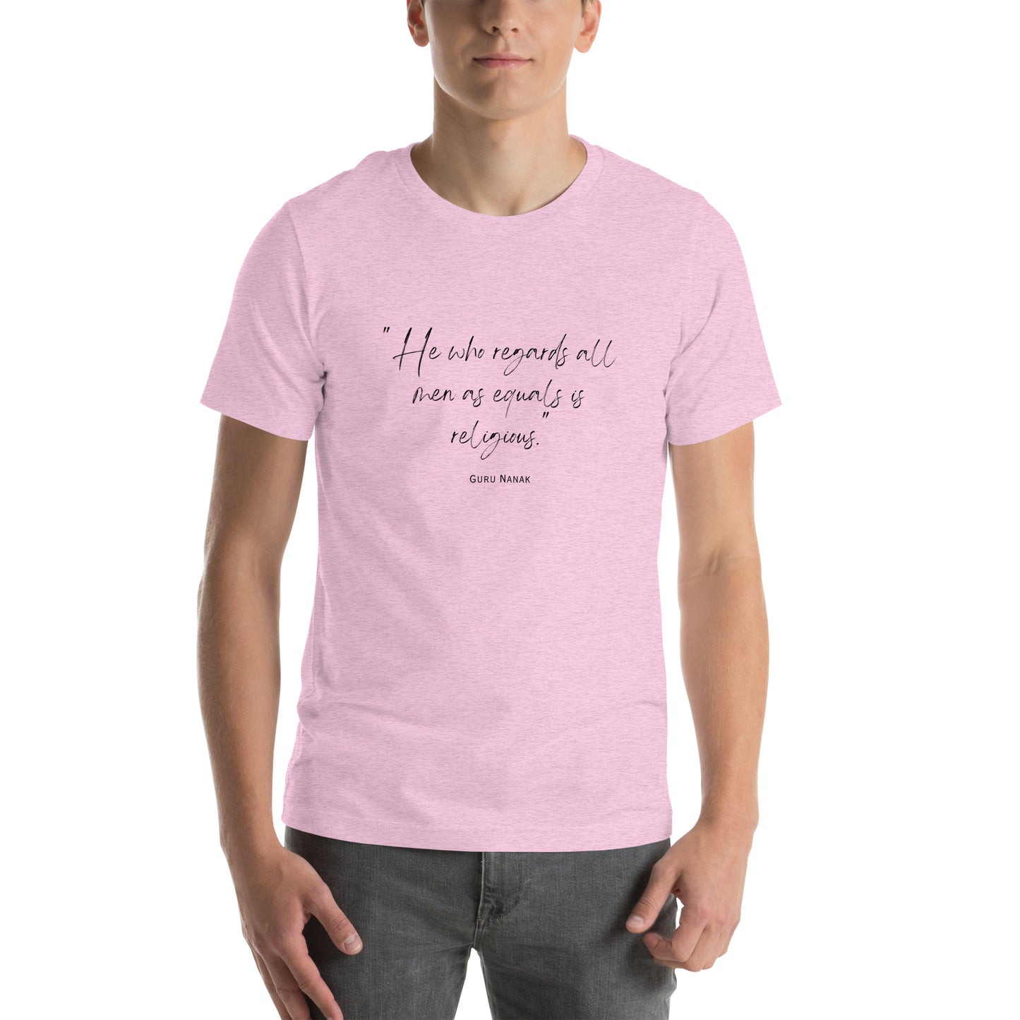 Guru Nanak Quote (Unisex t-shirt)