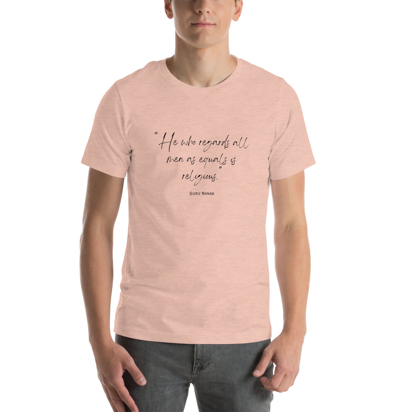 Guru Nanak Quote (Unisex t-shirt)