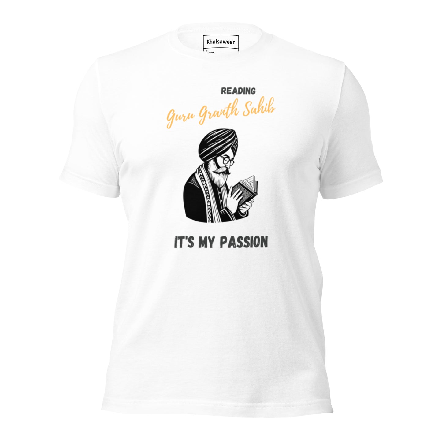 Reading Guru Granth Sahib (Unisex t-shirt)