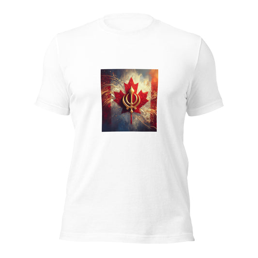 Festive Sikh Canadian (Unisex t-shirt)