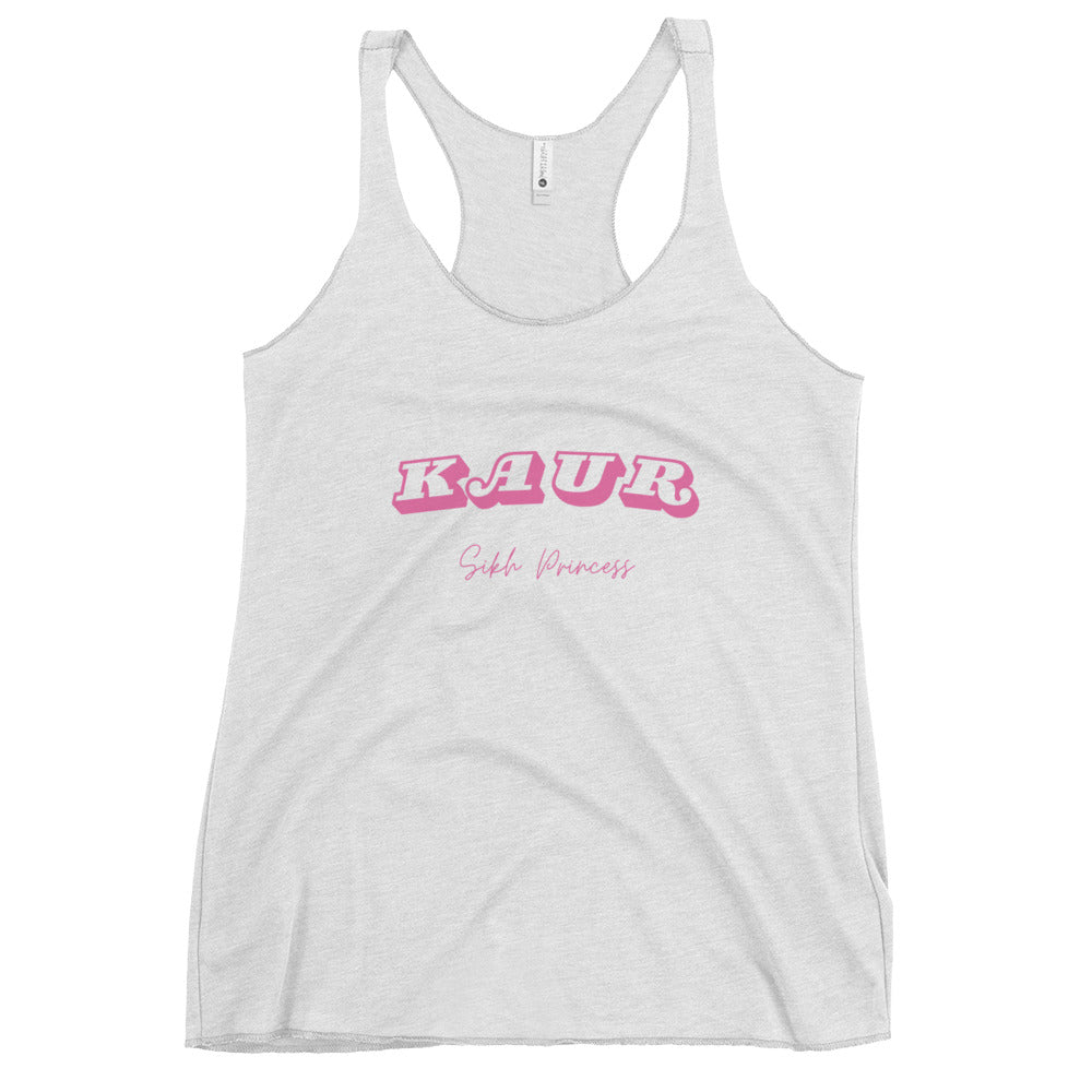 Kaur Sikh Princess (Women's Racerback Tank)