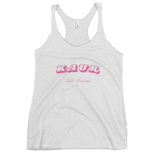 Kaur Sikh Princess (Women's Racerback Tank)