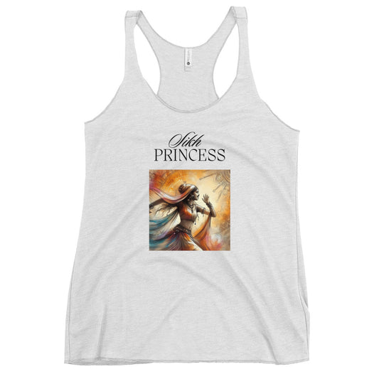 Sikh Dancing Princess (Women's Racerback Tank)