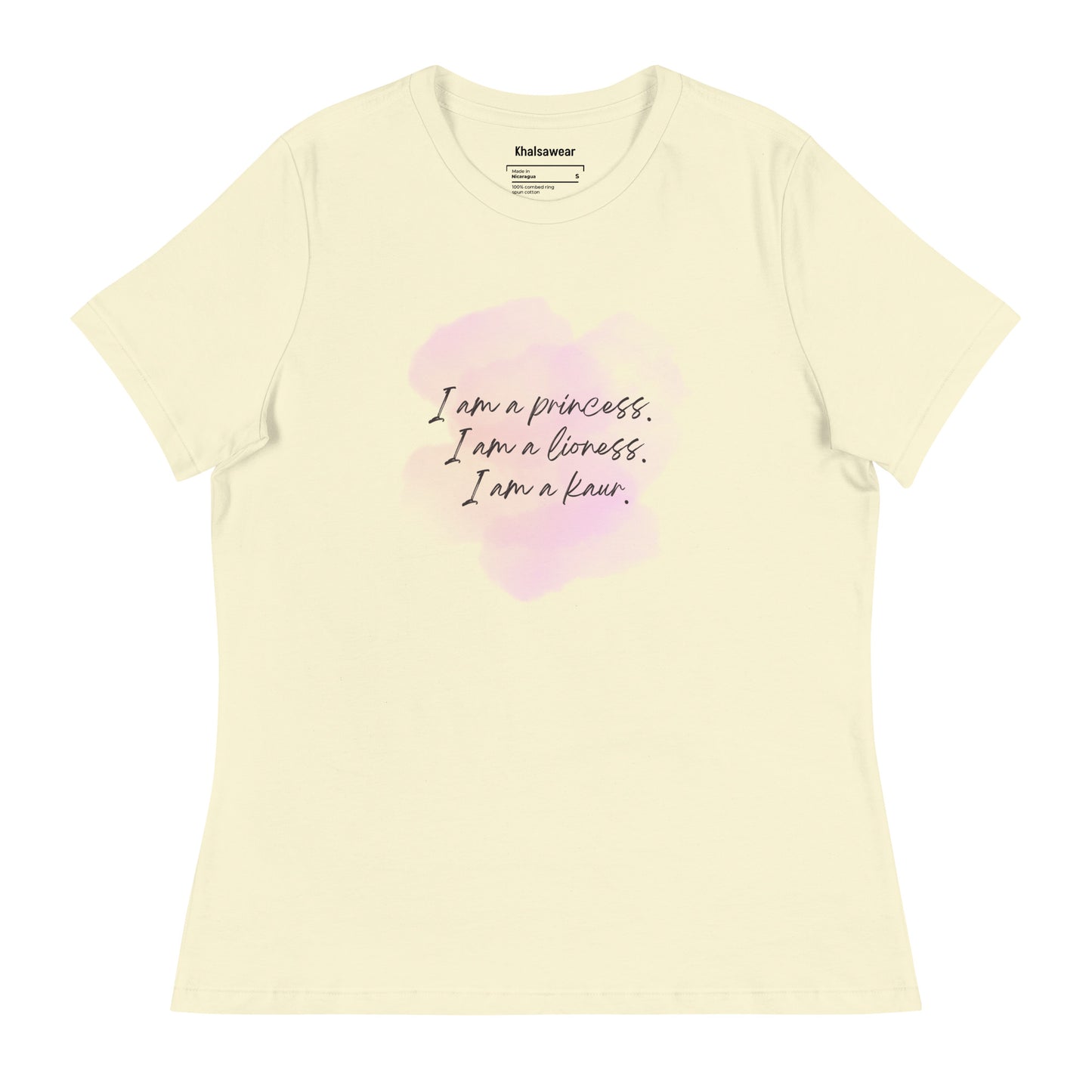 Princess, Lioness, Kaur (Women's Relaxed T-Shirt)