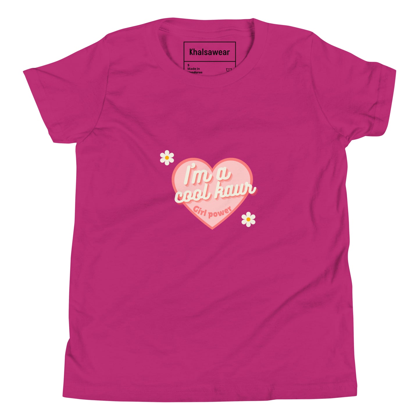 Kaur Girl Power (Youth Short Sleeve T-Shirt)