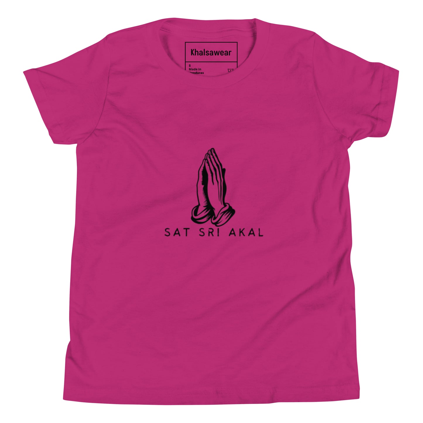 Sat Sri Akal (Youth Short Sleeve T-Shirt)