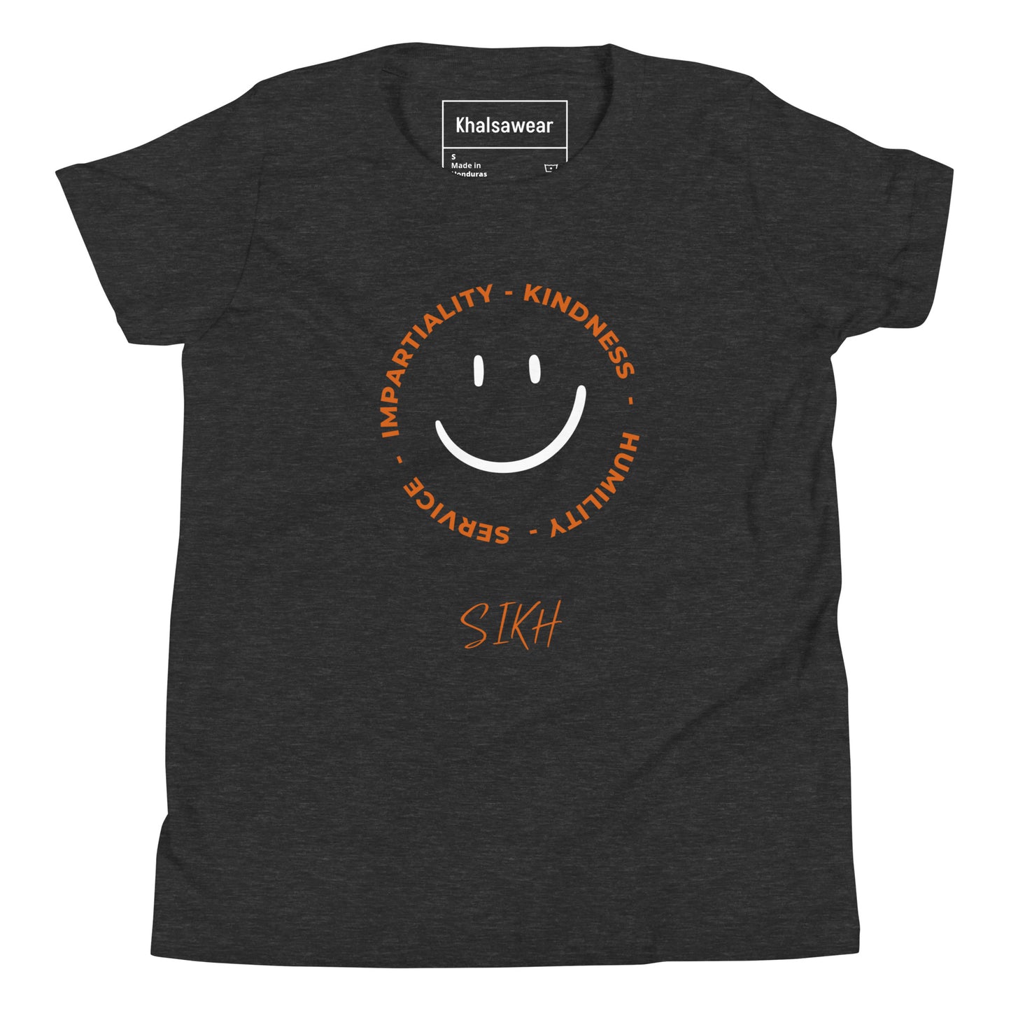 Sikh Smile (Youth Short Sleeve T-Shirt)