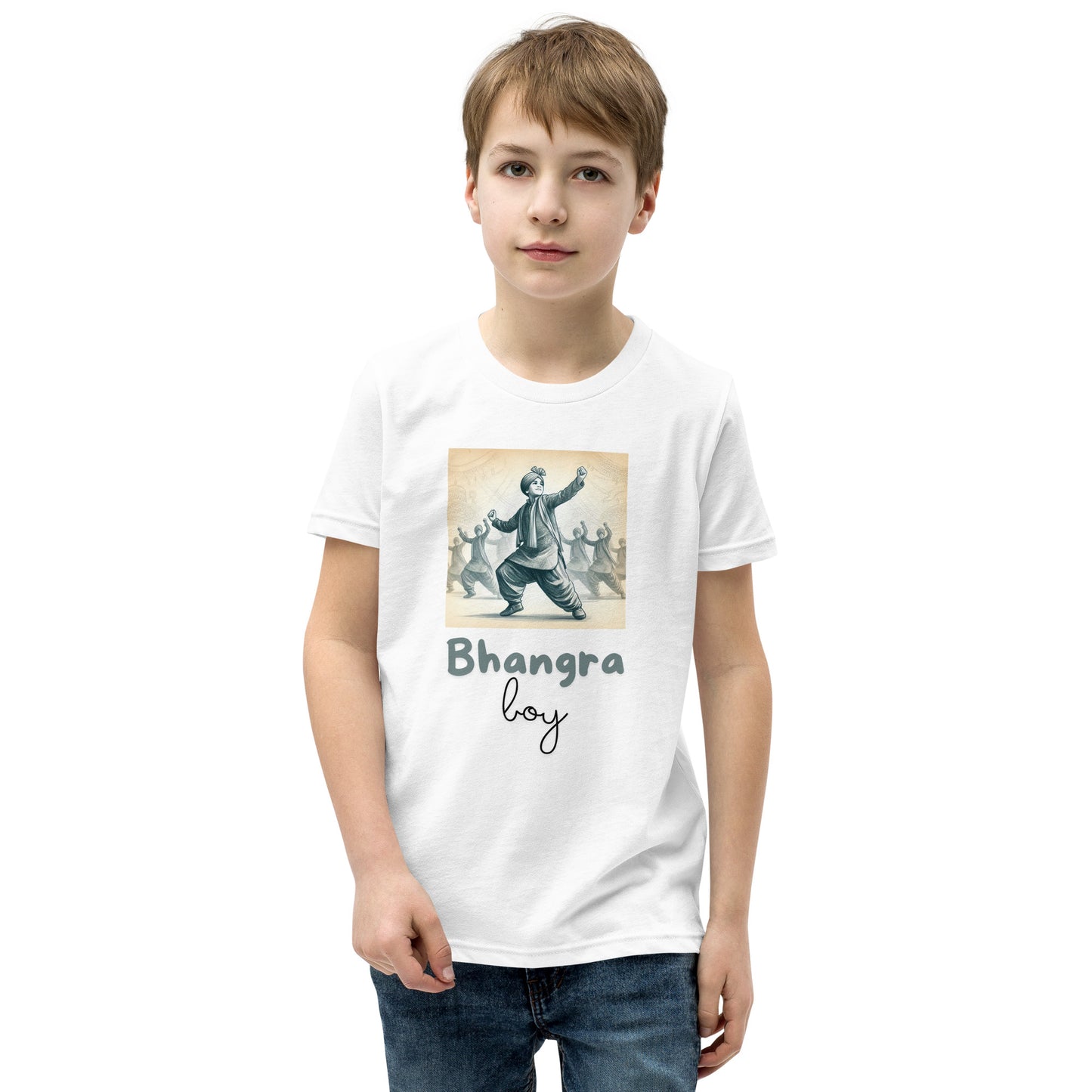 Bhangra boy (Youth Short Sleeve T-Shirt)